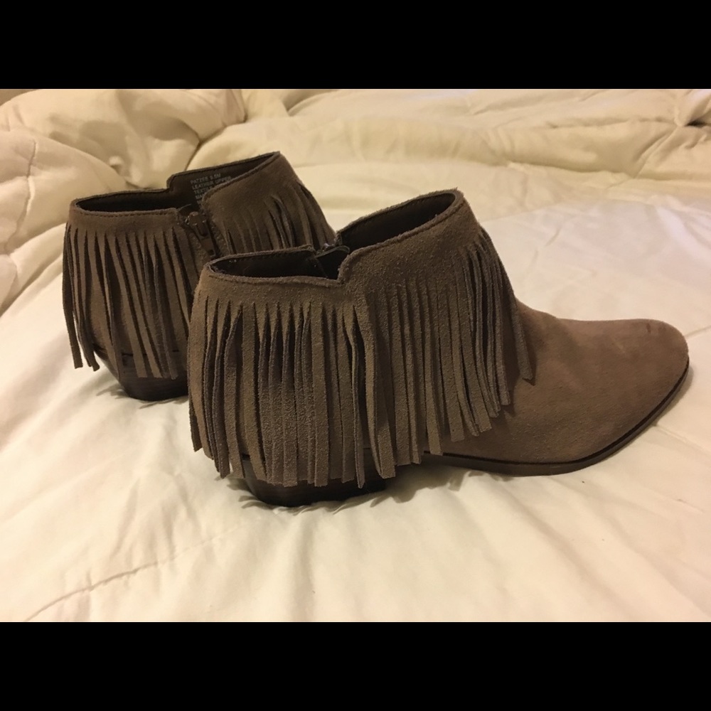 Suede Booties
